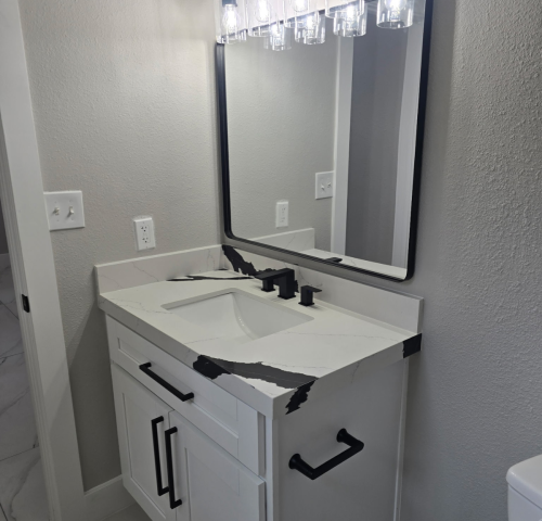 Residential Services bath sink- remodeling Houston Texas